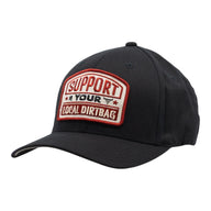 Support Your Local Dirtbag Flexfit Black Hat