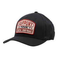 Support Your Local Dirtbag Flexfit Black Hat