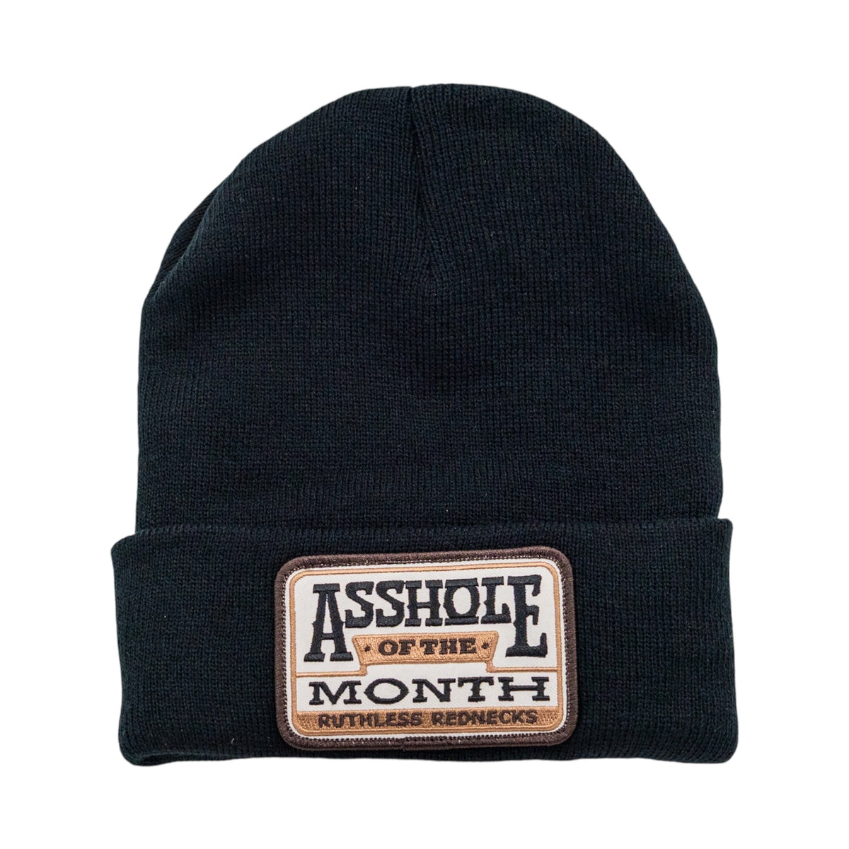 Asshole of the Month Beanie Black