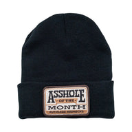 Asshole of the Month Beanie Black