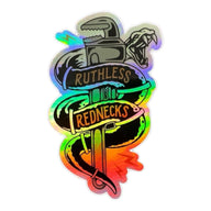 Snake Wrench Holographic Sticker