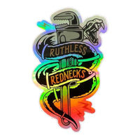 Snake Wrench Holographic Sticker