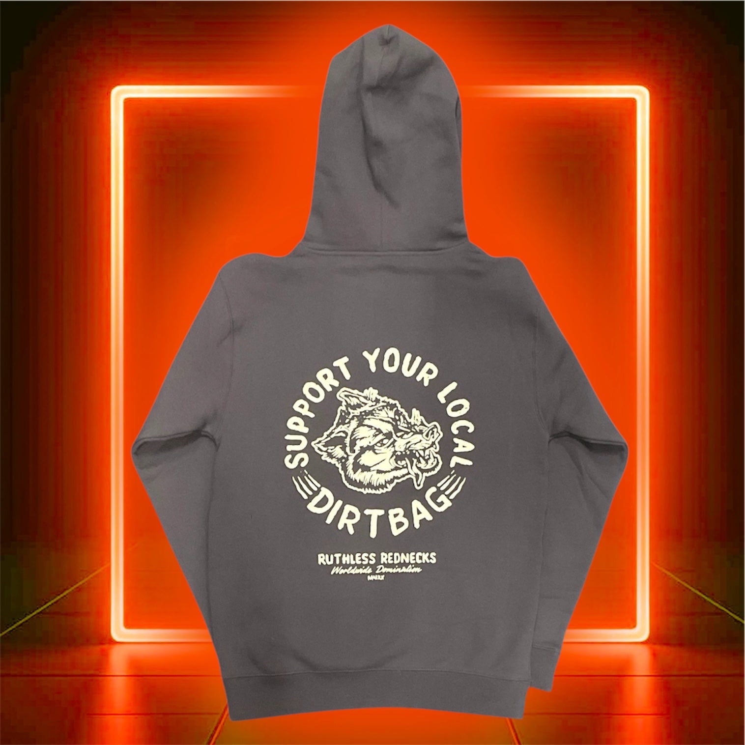 Scoundrel - Heavyweight 10oz Hoodie Charcoal