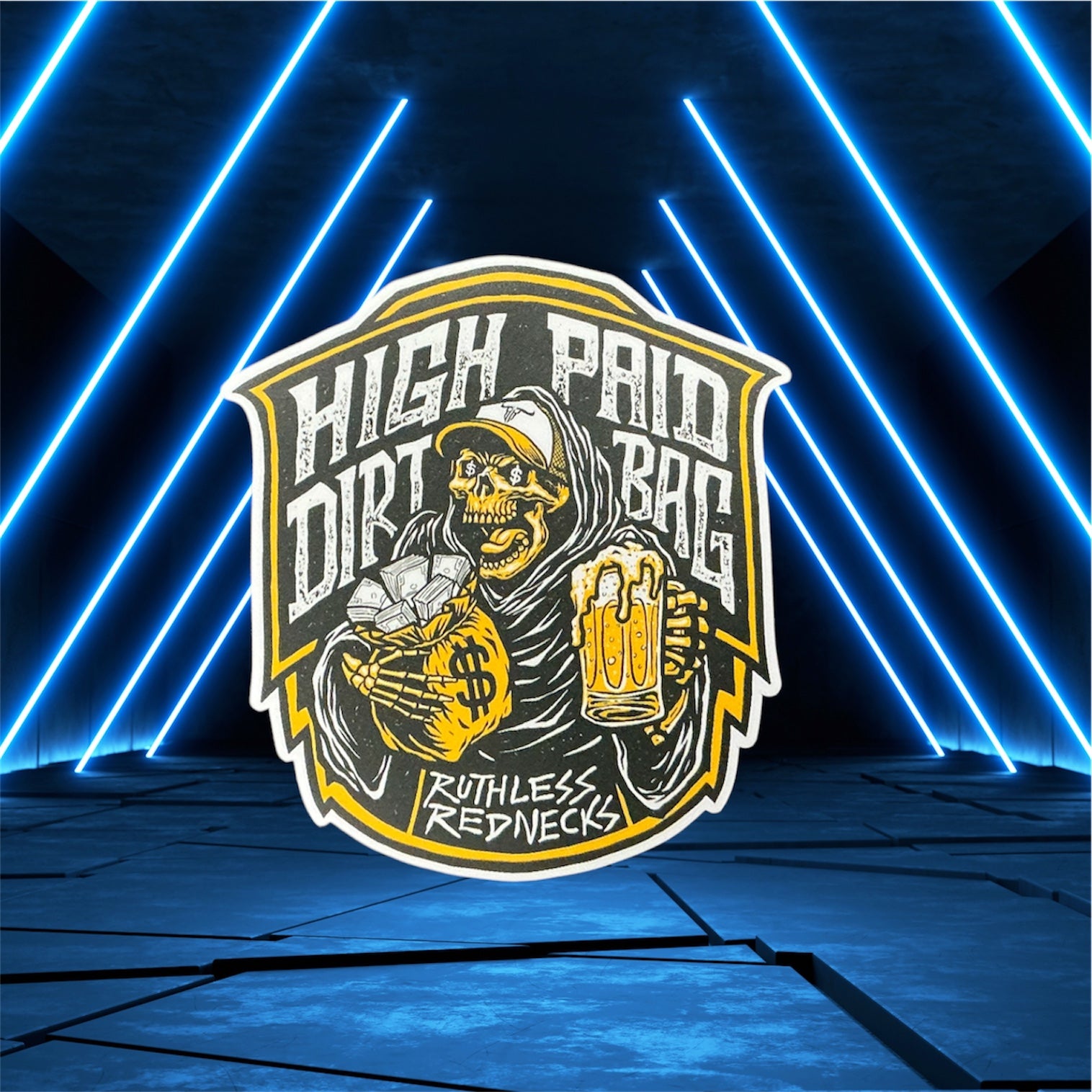 Dirtbag Supreme Sticker