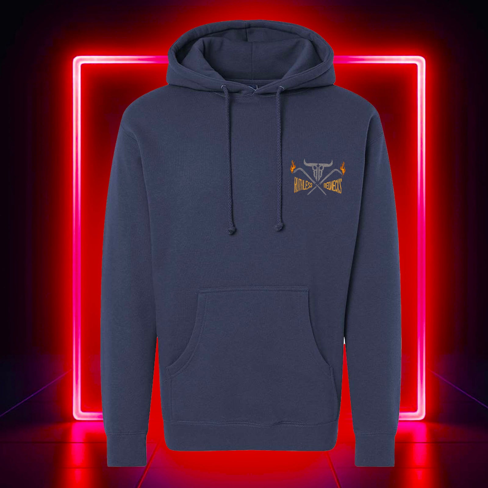 Fired Up - Supercharged 12oz Hoodie Navy