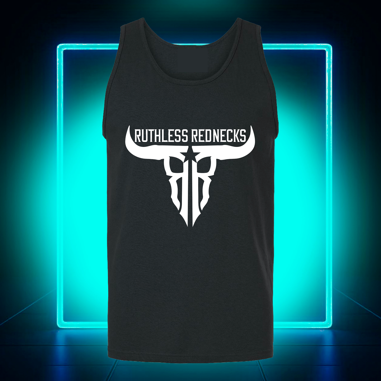 Raw Talent Tank Top Black