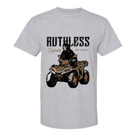 Grim Ripper Short Sleeve Shirt Ash Grey