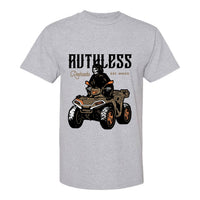 Grim Ripper Short Sleeve Shirt Ash Grey
