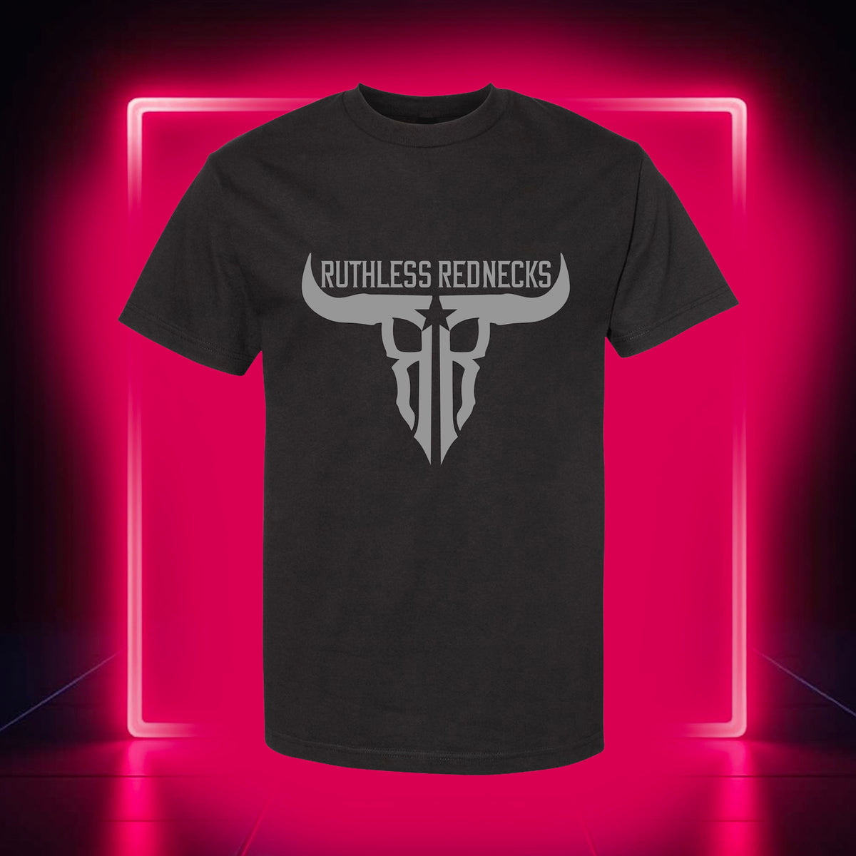 Raw Talent Short Sleeve Shirt Black-Silver