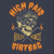 HPDB Fired Up Heavyweight 10 oz Hoodie Navy