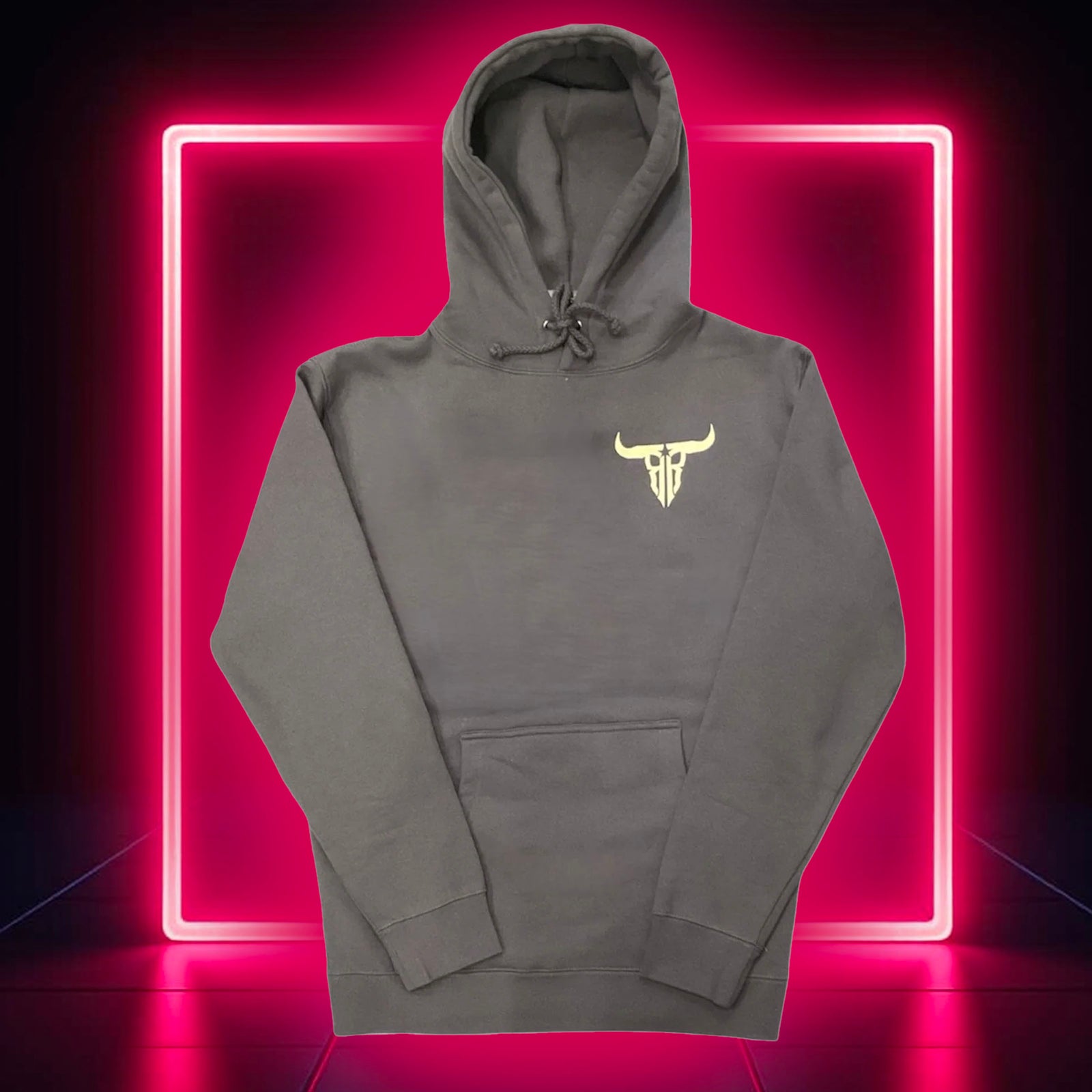 Skull Spa - Heavyweight 10oz Hoodie Grey - SALE