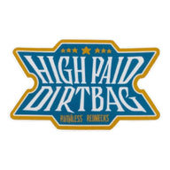 Dirtbag Razor Sticker