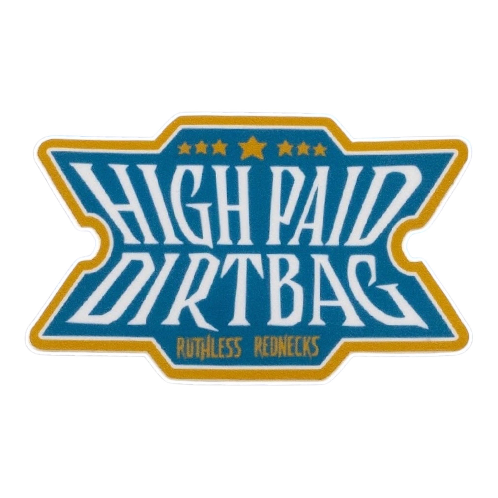 Dirtbag Razor Sticker