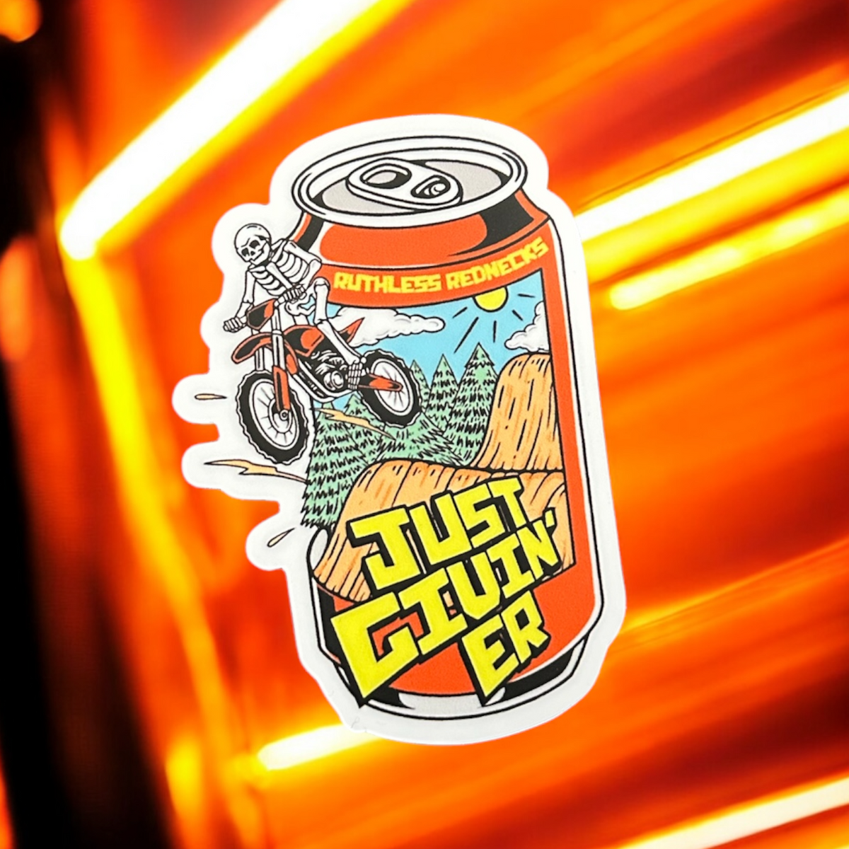 Fully Sent Sticker