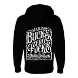 Whiskey - Supercharged 12oz Hoodie Black