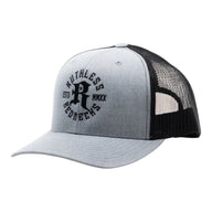 Icon Curved Brim Heather Grey-Black Hat