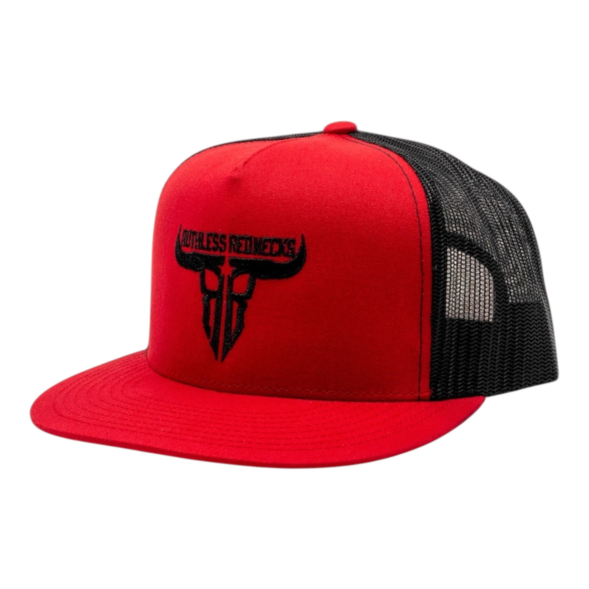 Raw Talent Mesh Flatbrim Red Hat