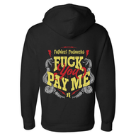 Pay Your Dues - Supercharged 12oz Hoodie Black