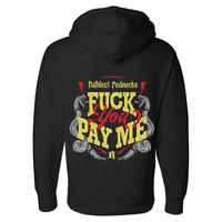 Pay Your Dues - Supercharged 12oz Hoodie Black