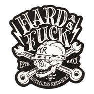 Hard As Fuck Sticker