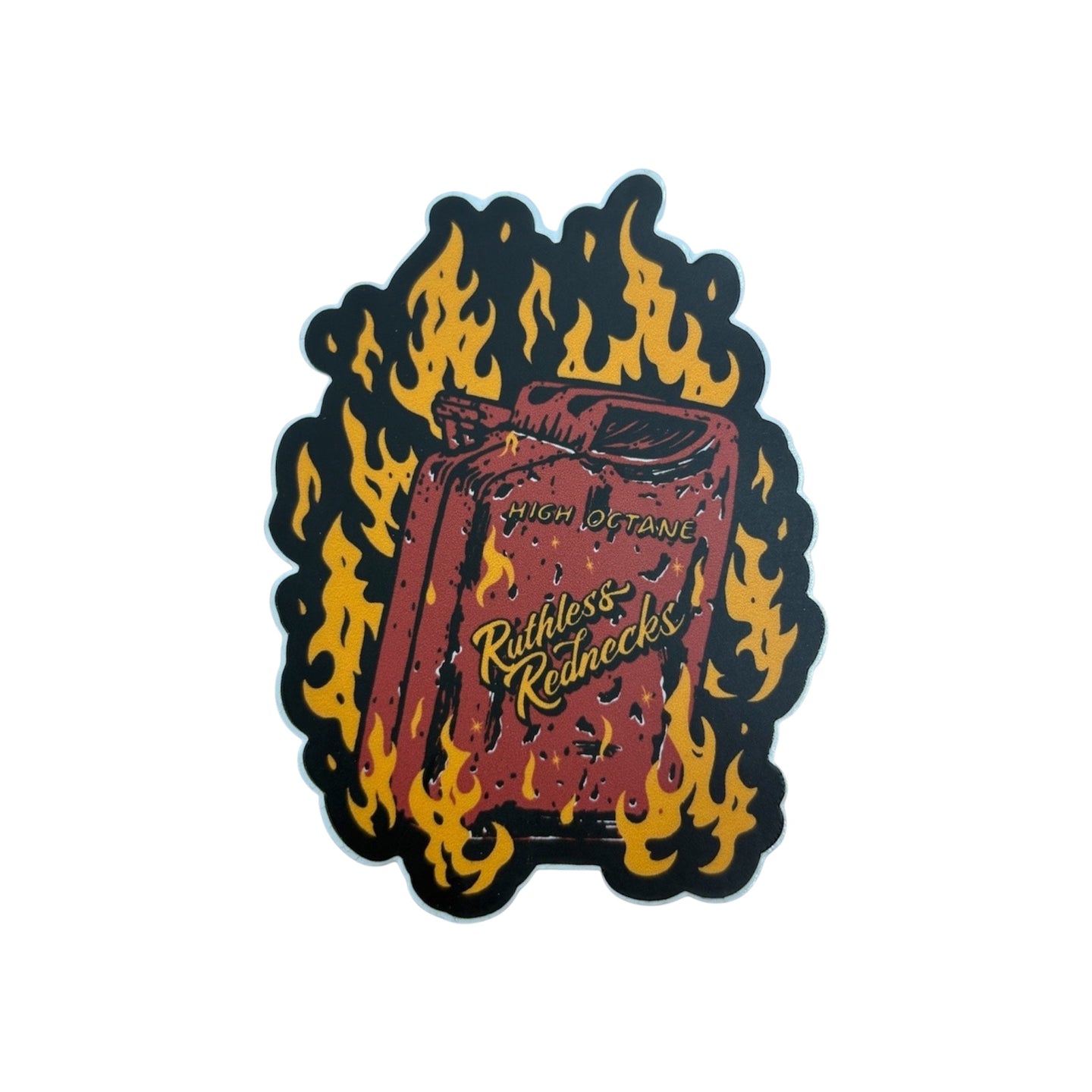 High Octane Sticker