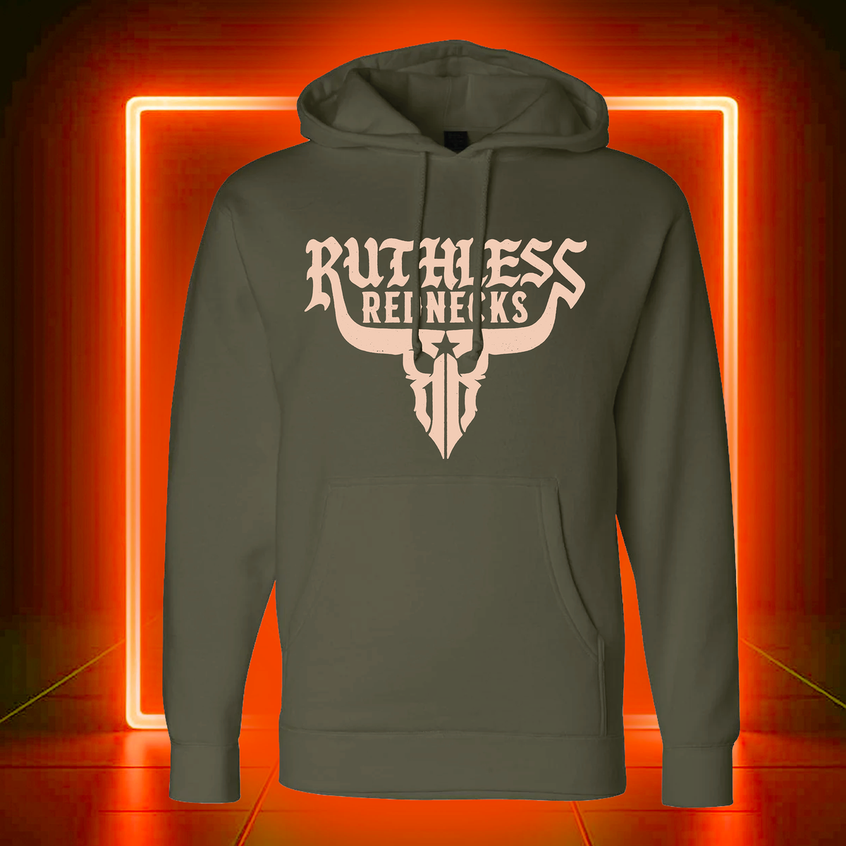 Raw Talent V2 - Supercharged 12oz Hoodie Army