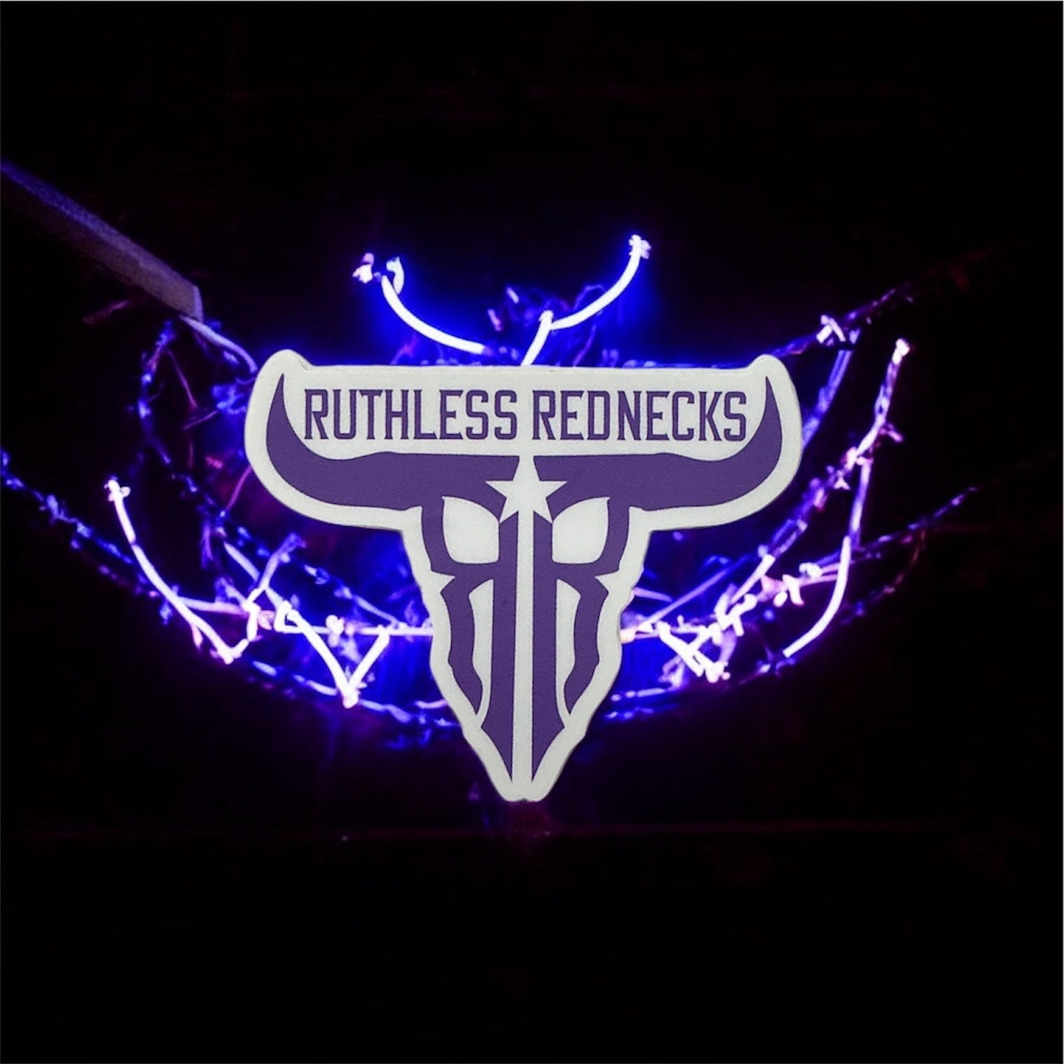 RAW TALENT PURPLE STICKER