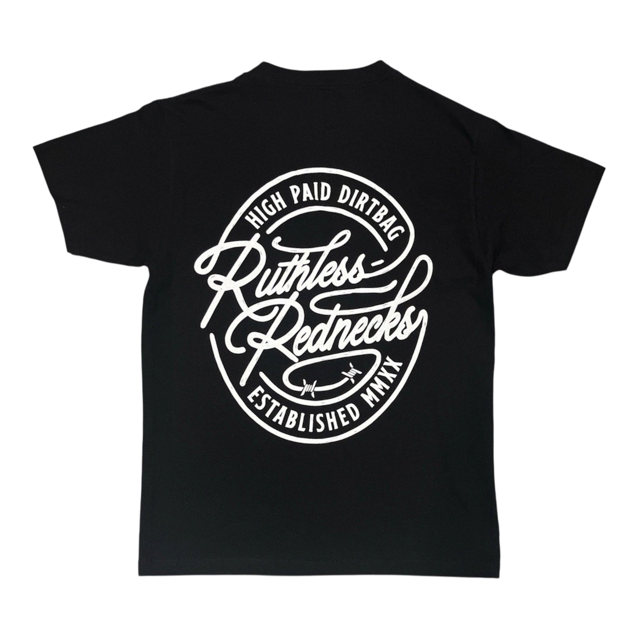 Hillbilly Deluxe Short Sleeve Shirt Black