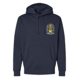 Dirtbag World Tour - Supercharged 12oz Hoodie Navy