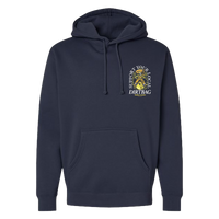 Dirtbag World Tour - Supercharged 12oz Hoodie Navy