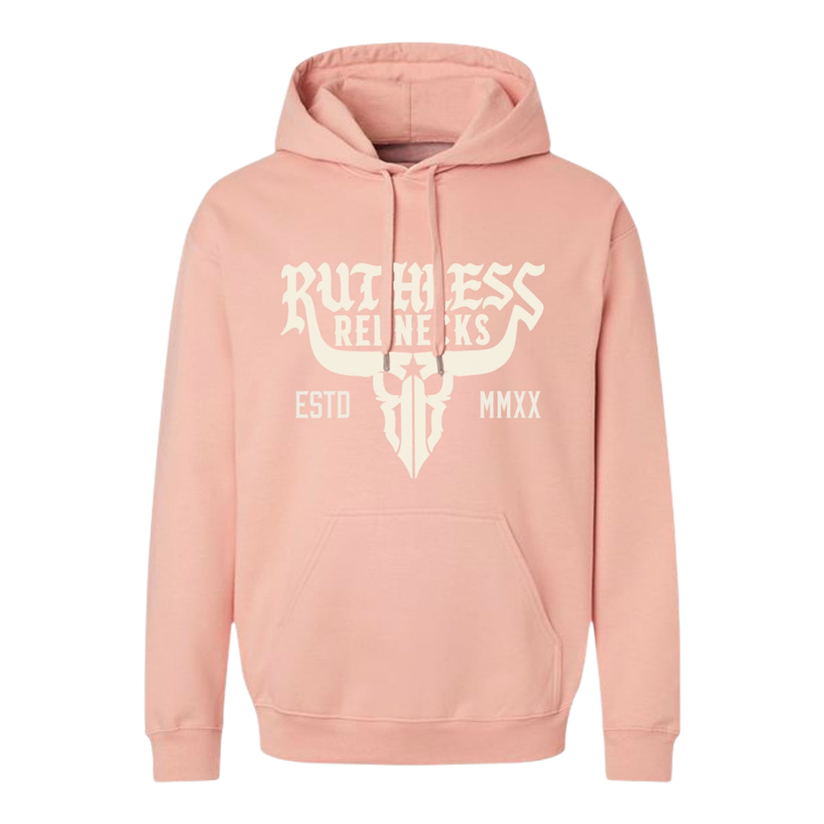 Raw Talent V2 - Supercharged 12oz Hoodie Pink
