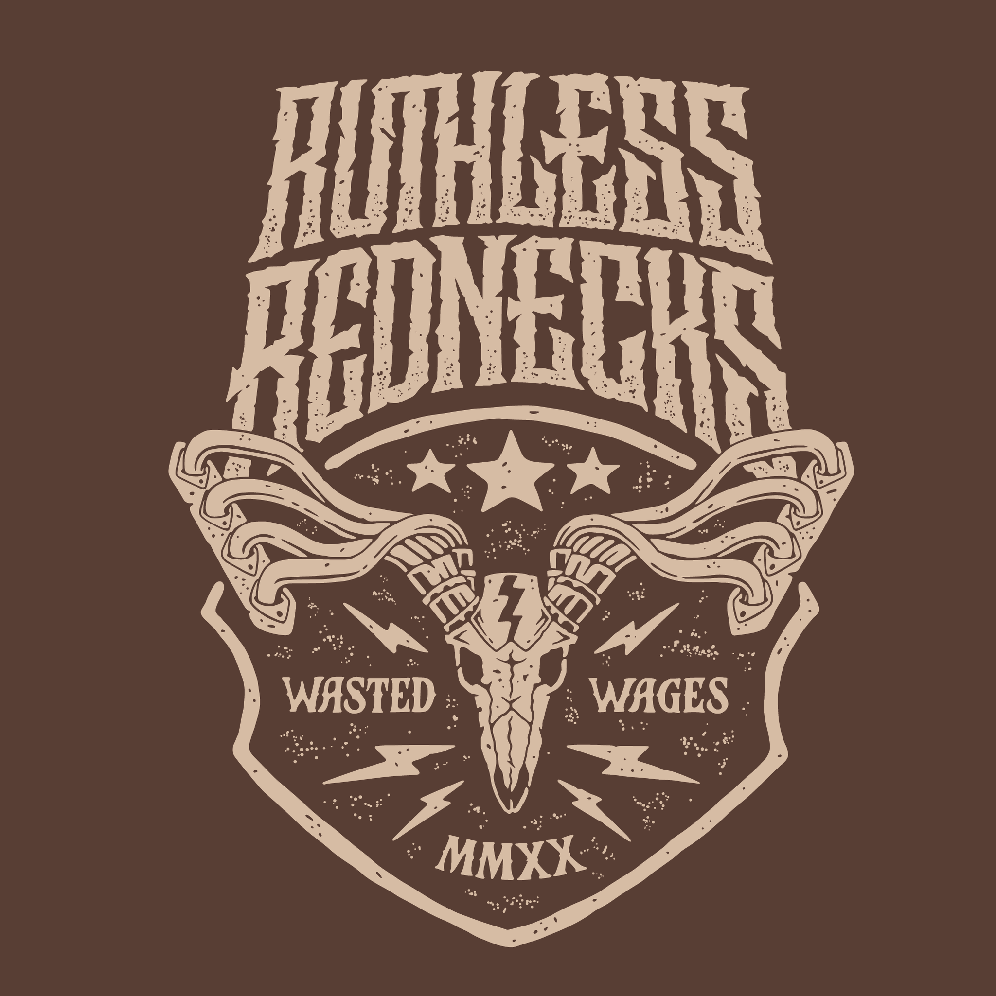 Roadkill - Supercharged 12oz Hoodie Brown