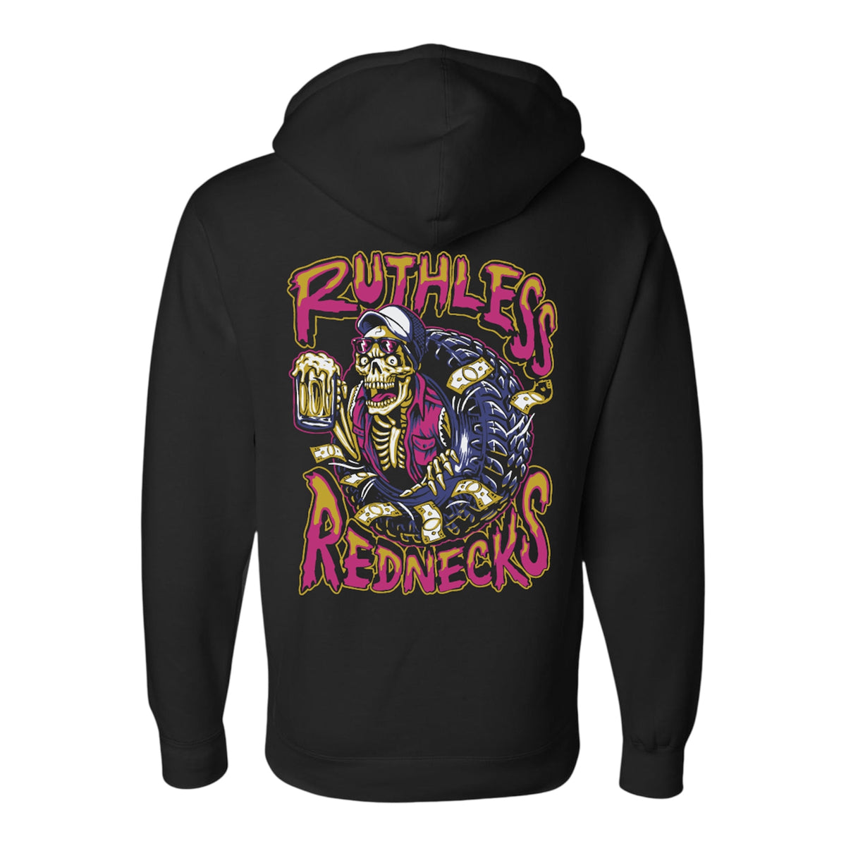 Fully Loaded - Supercharged 12oz Hoodie Black