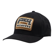 Asshole Of The Month Flexfit Black Hat