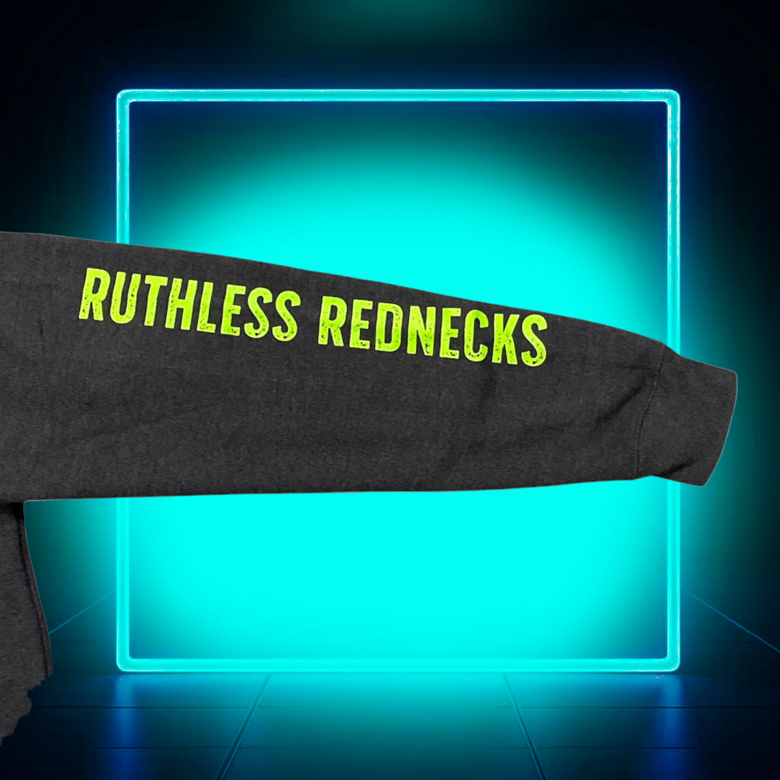 Icon - Heavyweight 10oz Hoodie Charcoal-Lime