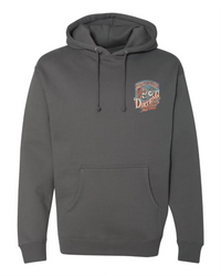 Well Earned - Supercharged 12oz Hoodie Charcoal