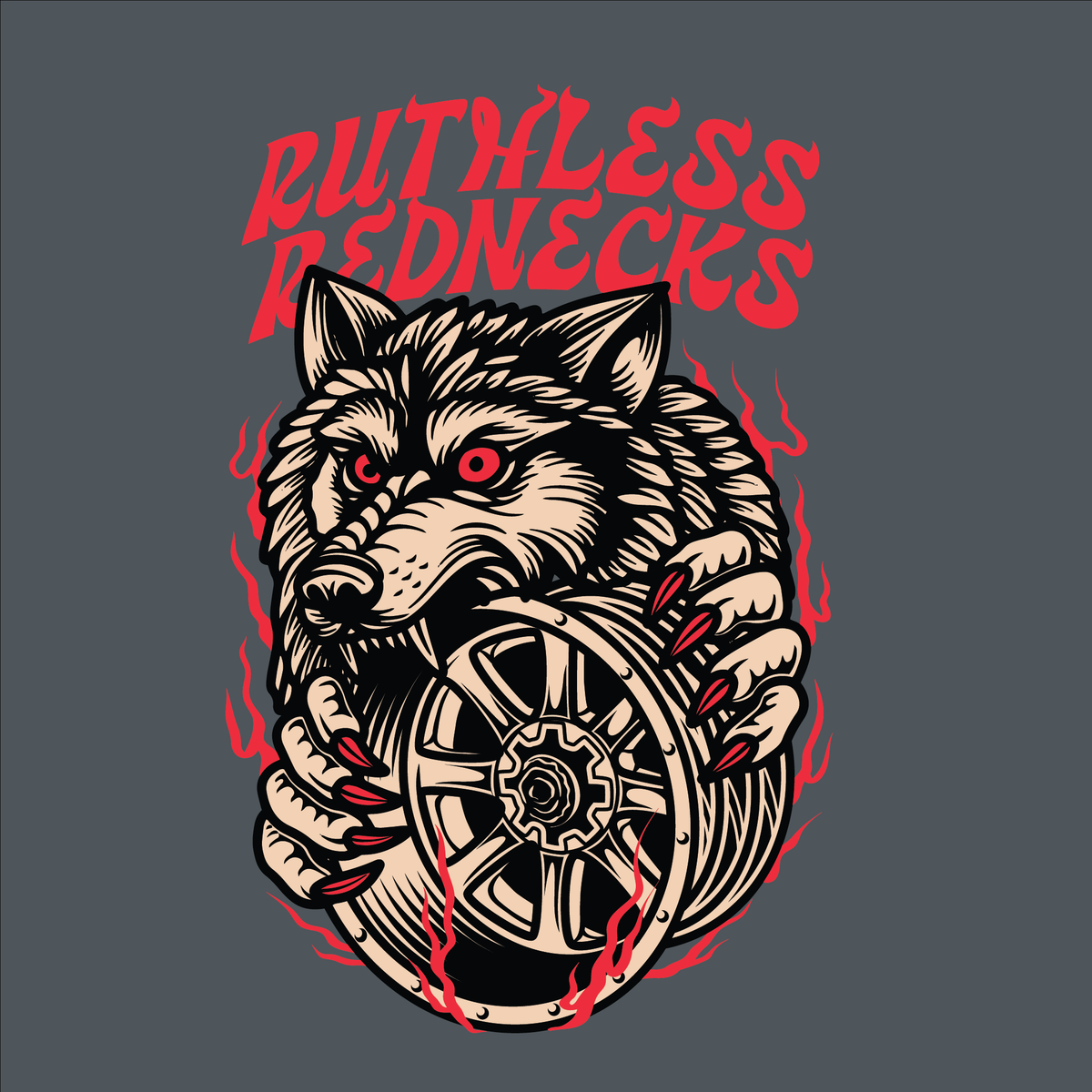 Alpha - Supercharged 12oz Hoodie Charcoal