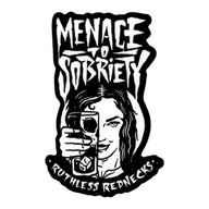 Sobriety Skull Sticker