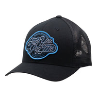 Paid in Full Curved Brim Black Hat
