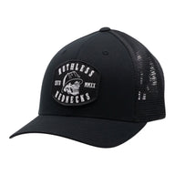Hired Gun Curved Brim Snapback Black Hat