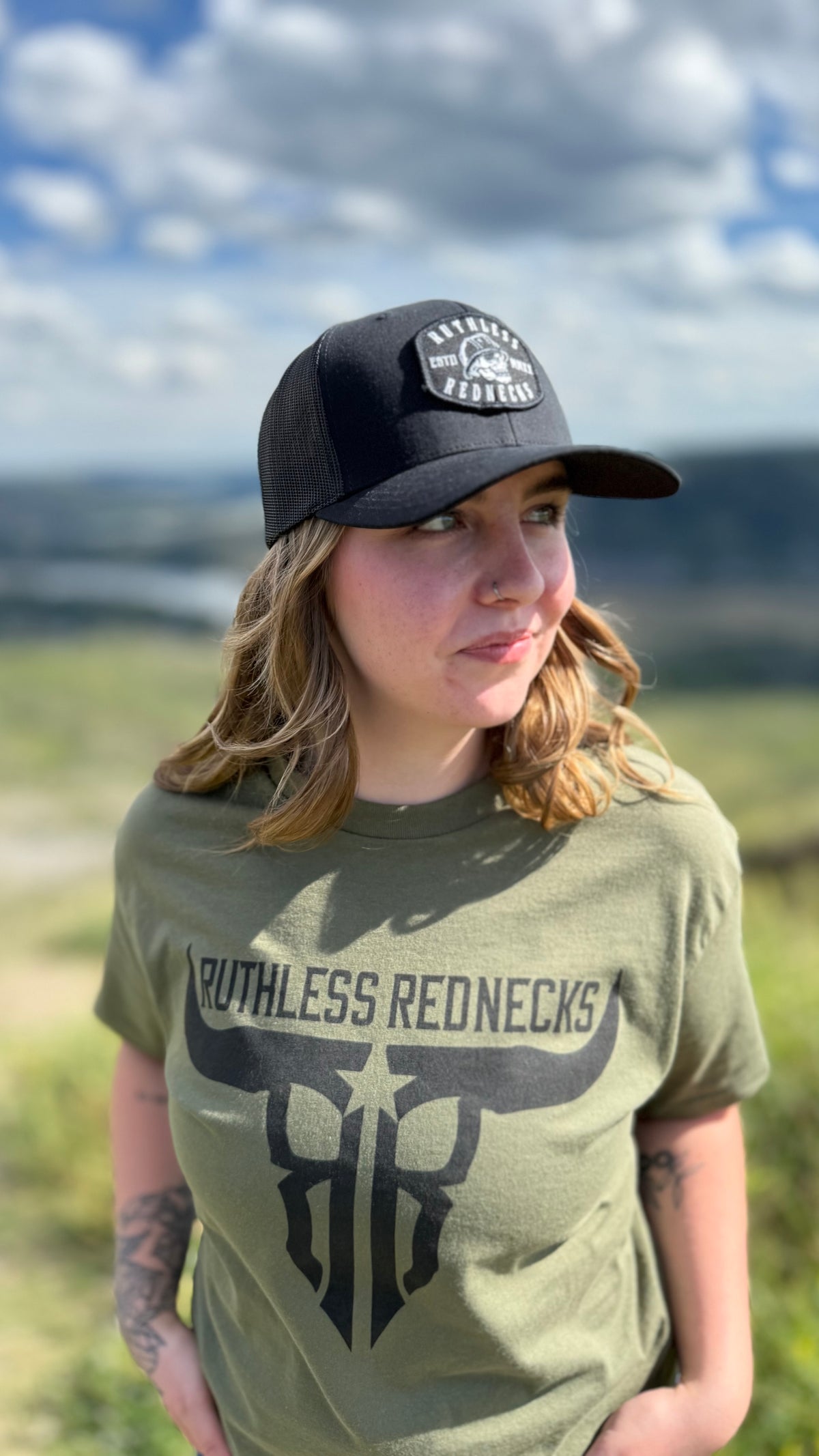 Raw Talent Short Sleeve Shirt Army