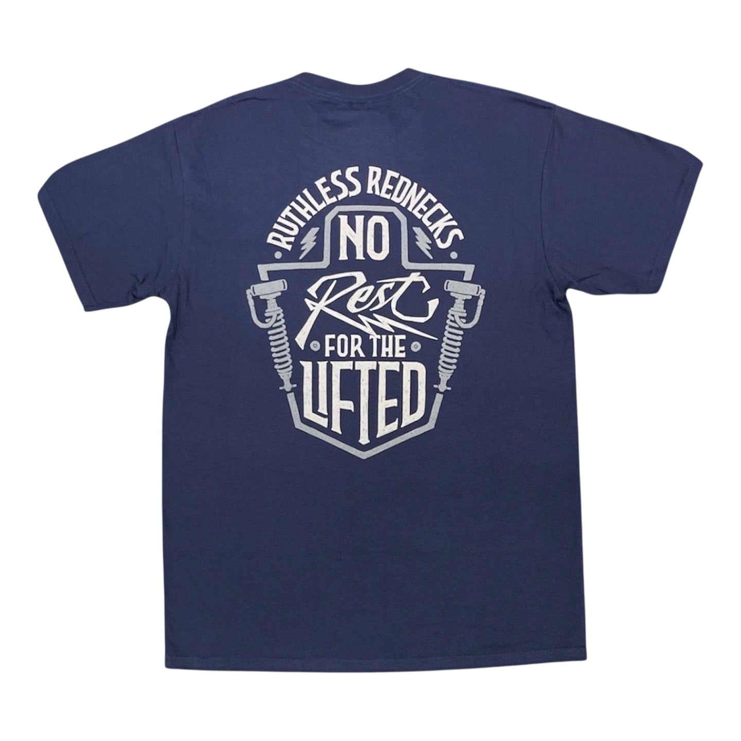 No Rest Short Sleeve Shirt Navy - SALE
