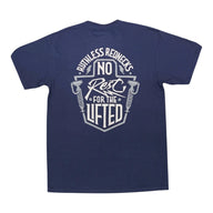 No Rest Short Sleeve Shirt Navy - SALE