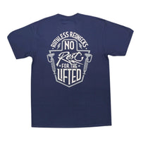 No Rest Short Sleeve Shirt Navy - SALE