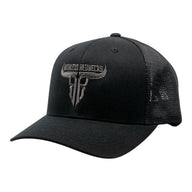 Raw Talent Curved Brim Black Hat