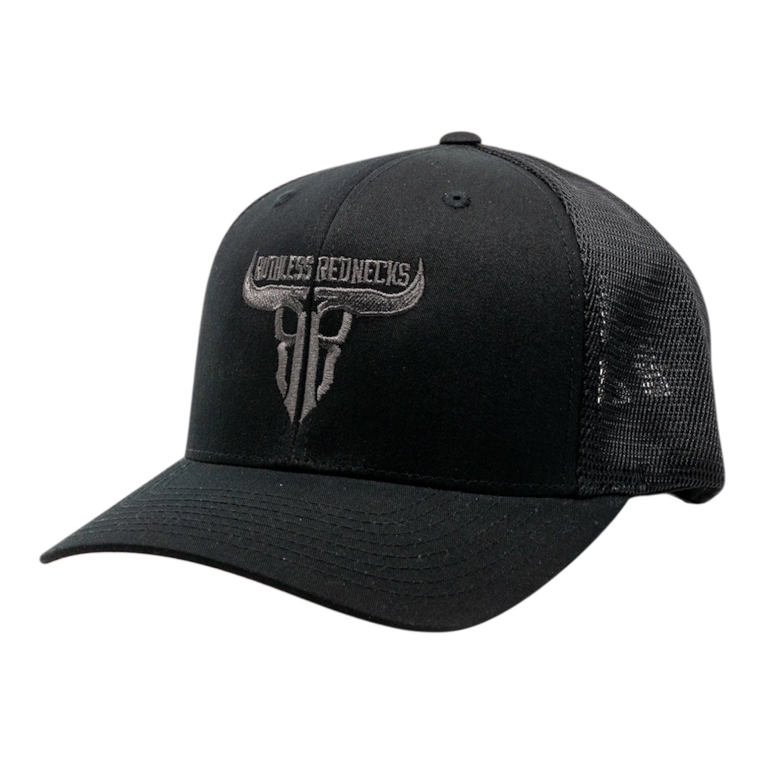 Raw Talent Curved Brim Black Hat