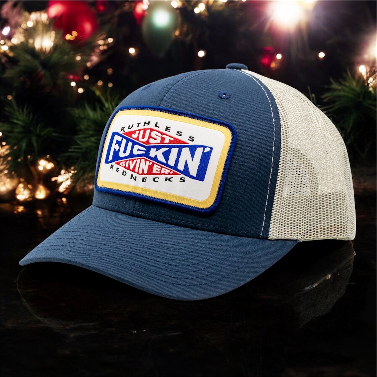 24-7 Curved Brim Royal Blue Hat