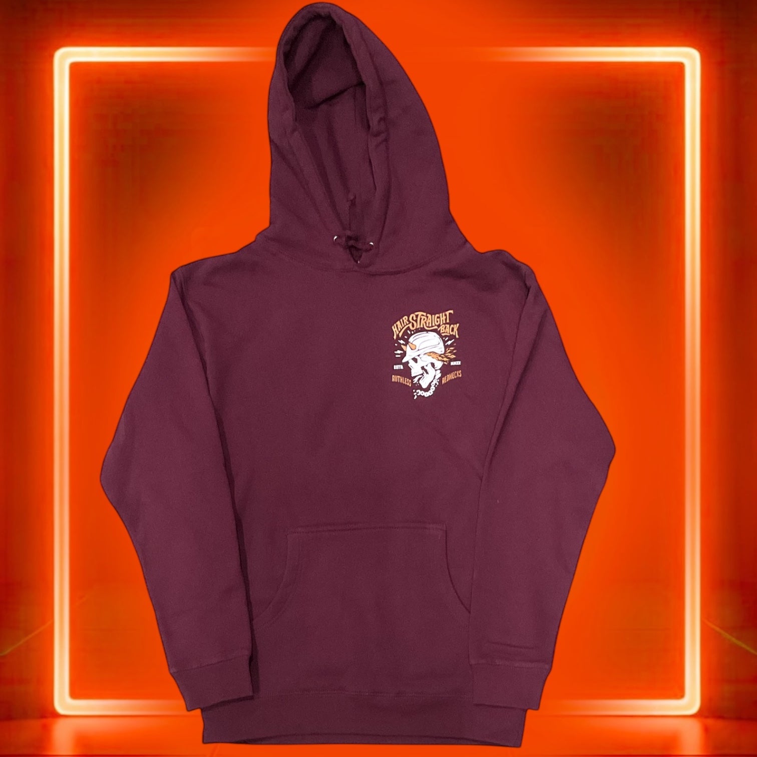 Skullet - Heavyweight Hoodie 10oz Maroon