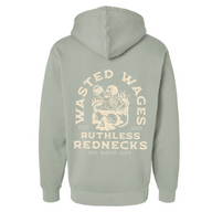 Skull Spa - Supercharged 12oz Hoodie Sage