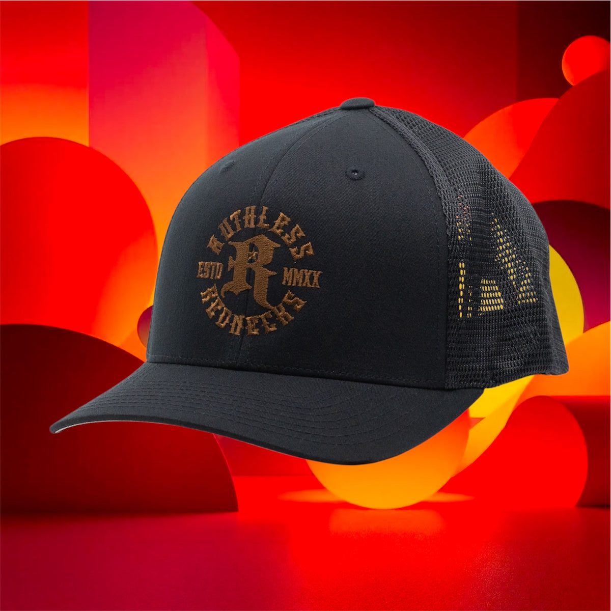 Icon Curved Brim Black-Brown Hat